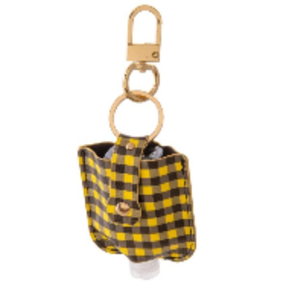 Hand Sanitizer Holder Clip On Key Ring - Picture 3 of 4